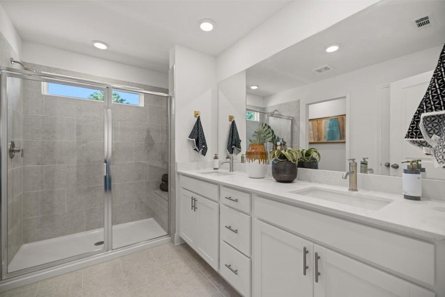 Furnished interior view inside a new home in Willow Creek, Watkinsville (Image 14).