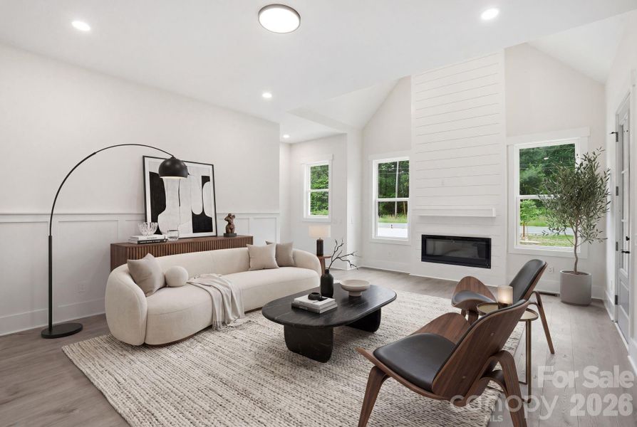 Furnished interior view inside a new home in , Marshville (Image 11).