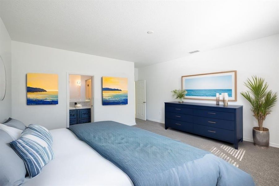 Furnished interior view inside a new home in , Palm Coast (Image 32).