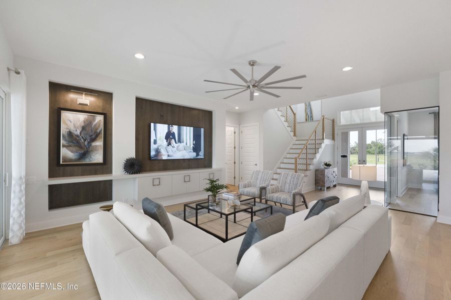 Furnished interior view inside a new home in , Ponte Vedra Beach (Image 8).