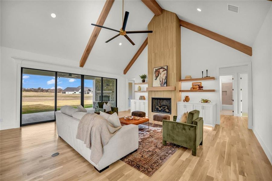 Furnished interior view inside a new home in , Aledo (Image 7).