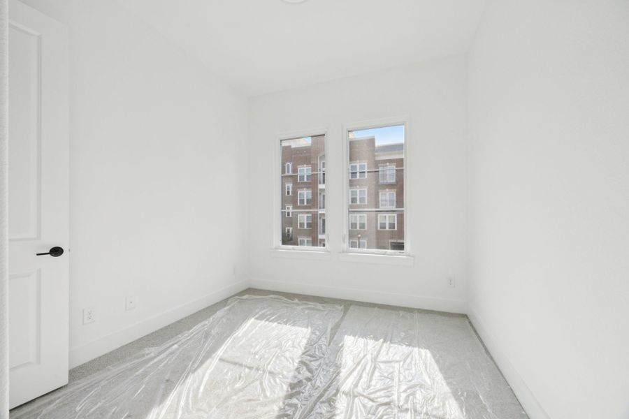 Spacious, unfurnished interior of a new home in Newman Village Townhomes, Frisco (Image 24).