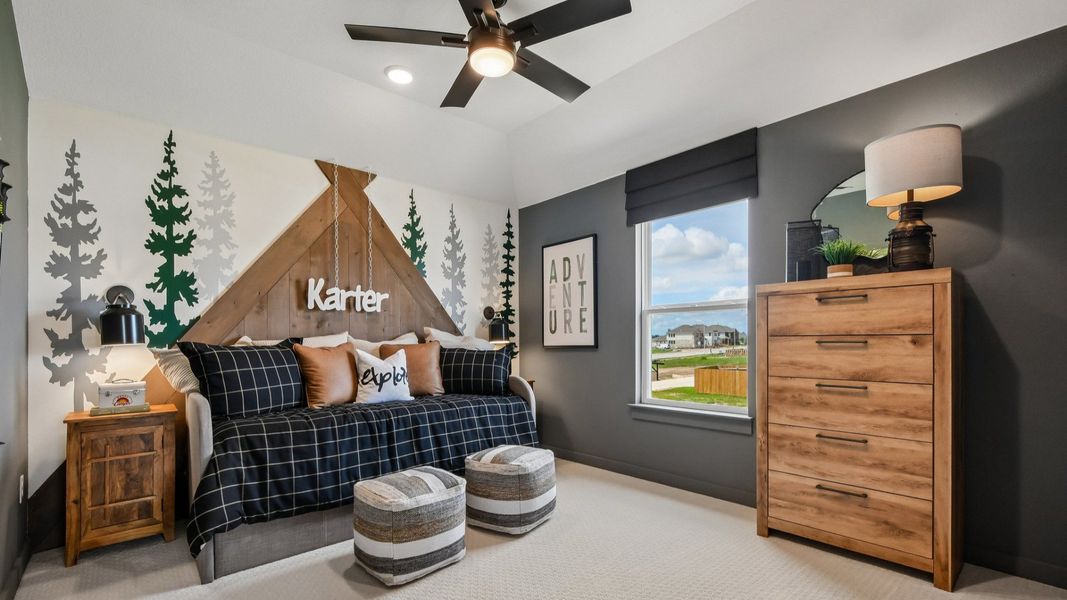 Representative furnished interior of a home built from the Orwell III by DRB Homes in Flora, Hutto (Image 8). Representative furnished interior of a home built from the Orwell III by DRB Homes in Flora, Hutto (Image 8).