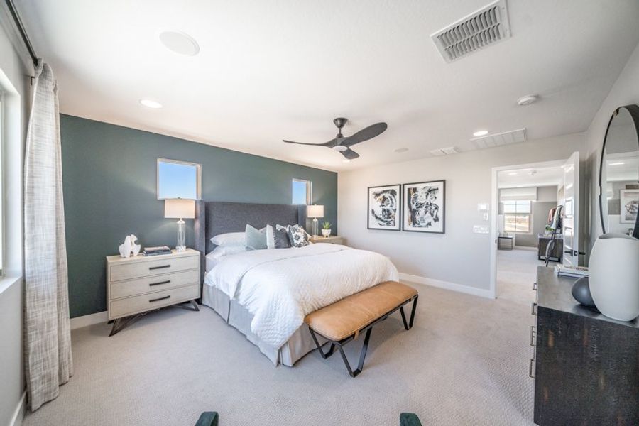 Furnished interior view inside a new home in Allen Ranches, Litchfield Park (Image 14).
