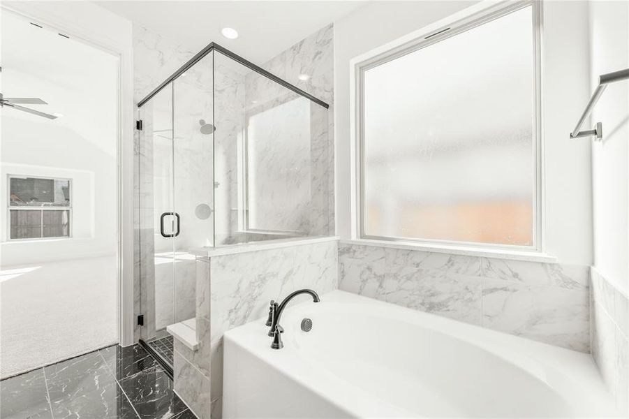 Furnished interior view inside a new home in Willow Wood, McKinney (Image 7).