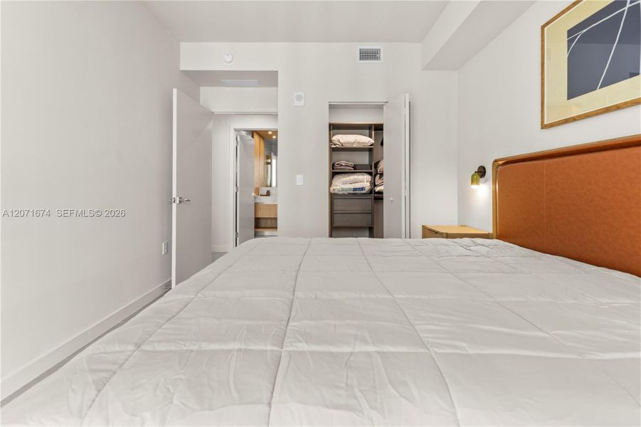 Furnished interior view inside a new home in , Miami (Image 12).