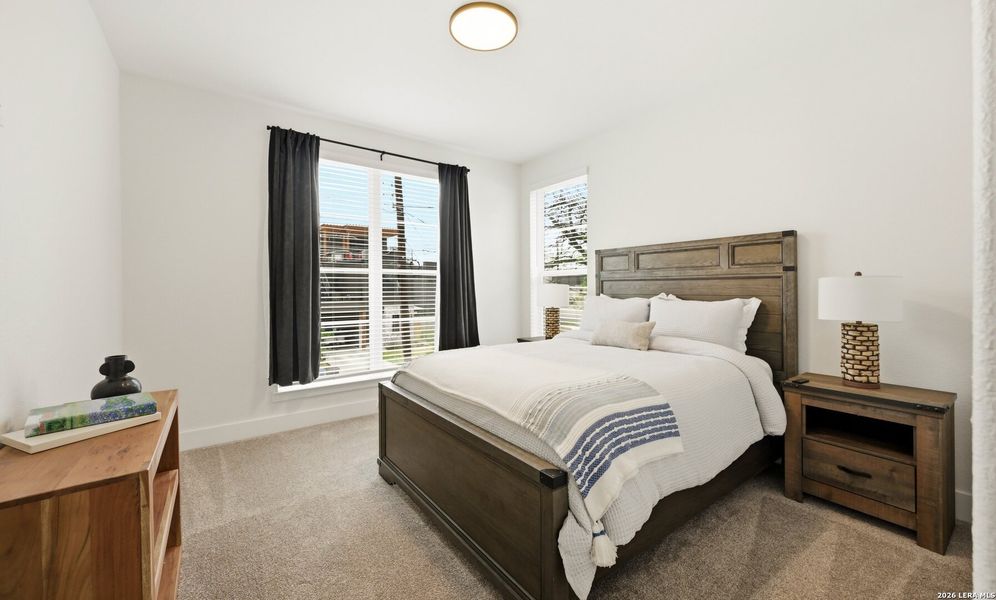 Furnished interior view inside a new home in , San Antonio (Image 8).