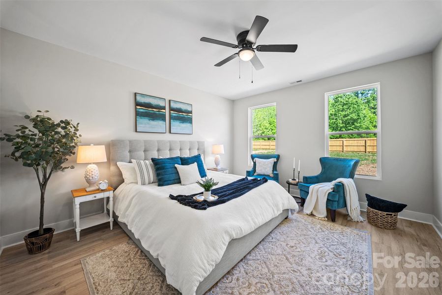 Furnished interior view inside a new home in , Concord (Image 35).