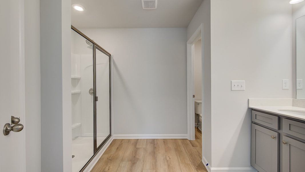 Furnished interior view inside a new home in Avery Landing, McDonough (Image 9).