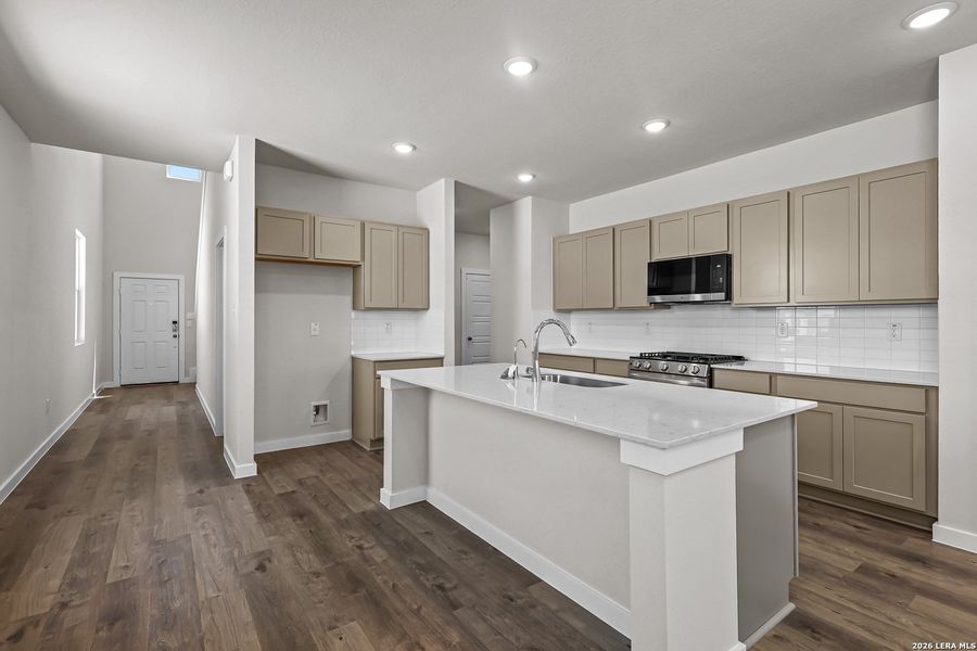 Furnished interior view inside a new home in Summerlin, San Antonio (Image 9).
