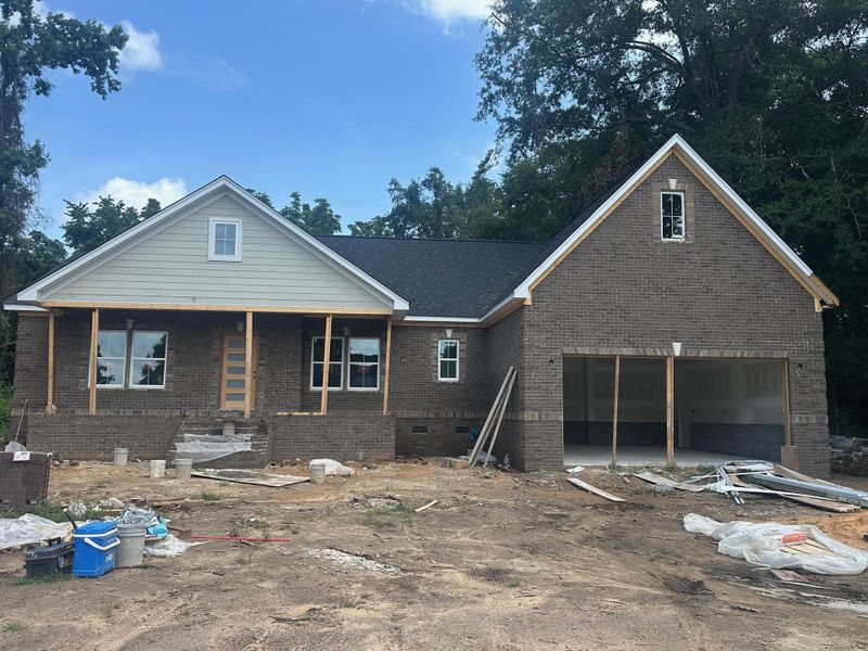Front exterior of a new home in , Orangeburg, SC, highlighting curb appeal (Image 1).