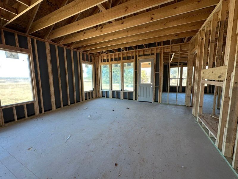 In-progress construction of a new home in Covenant Park, Springtown, TX (Image 6).