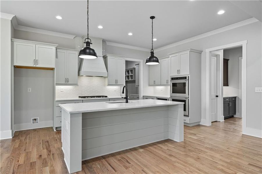 Furnished interior view inside a new home in , Canton (Image 12).