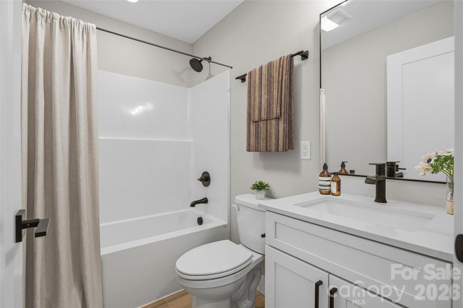 Furnished interior view inside a new home in , Asheville (Image 16).