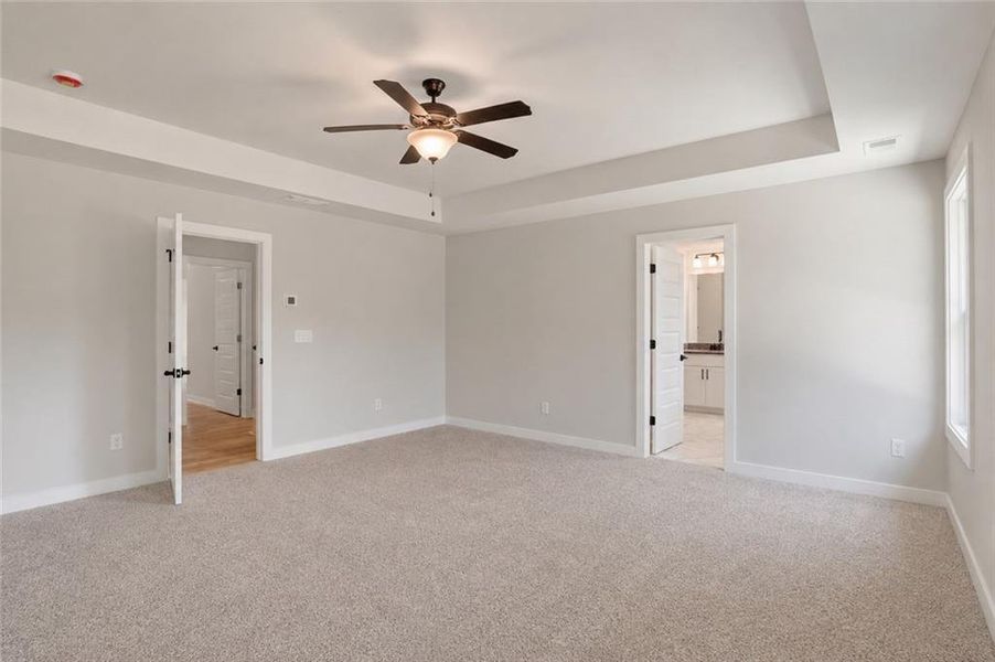 Spacious, unfurnished interior of a new home in Patillo Manor, Stockbridge (Image 29). Spacious, unfurnished interior of a new home in Patillo Manor, Stockbridge (Image 29).
