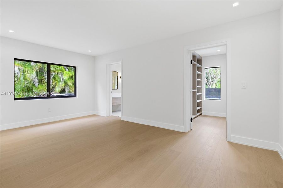 Bedroom 1 With Walk in Closet