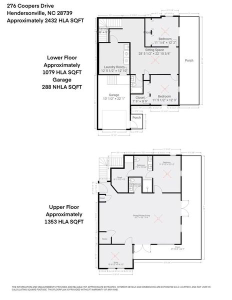 2D floor plan layout of this home in , Hendersonville, NC (Image 3). 2D floor plan layout of this home in , Hendersonville, NC (Image 3).