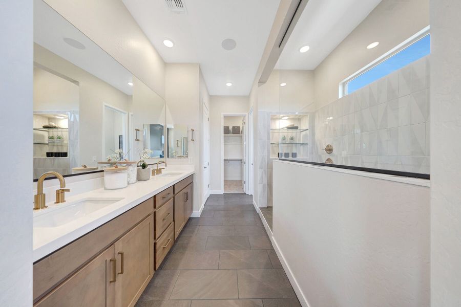 Representative furnished interior of a home built from the Cobalt by Mattamy Homes in Landmarke, Queen Creek (Image 37).