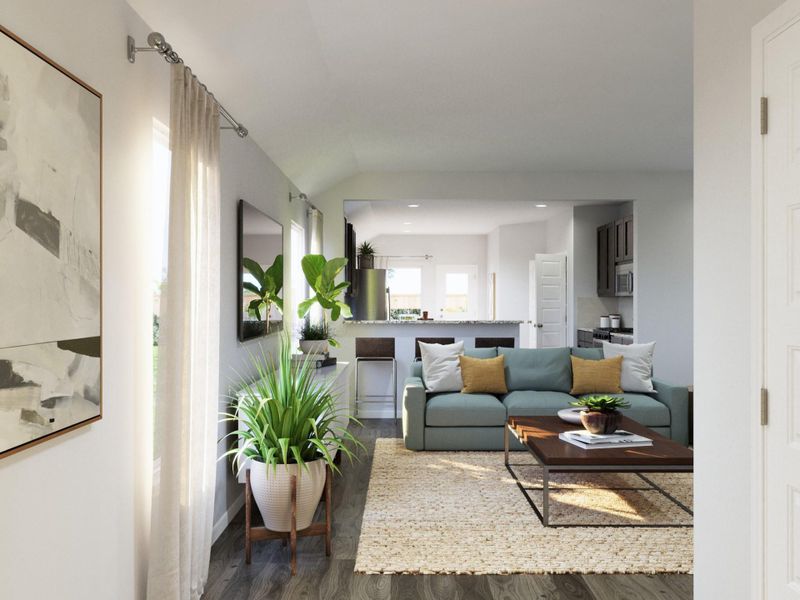 Photos are a representation of the floor plan. Options and interior selections will vary.