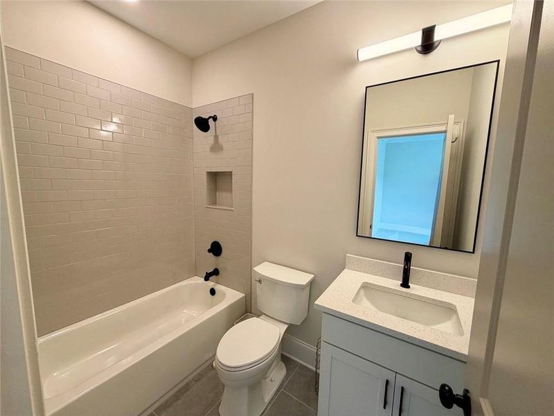 Furnished interior view inside a new home in , Marietta (Image 38).