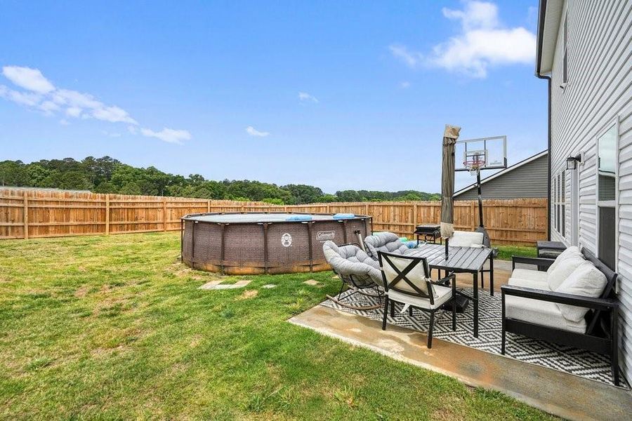 Exterior details and patio area of a home in , Adairsville (Image 27).