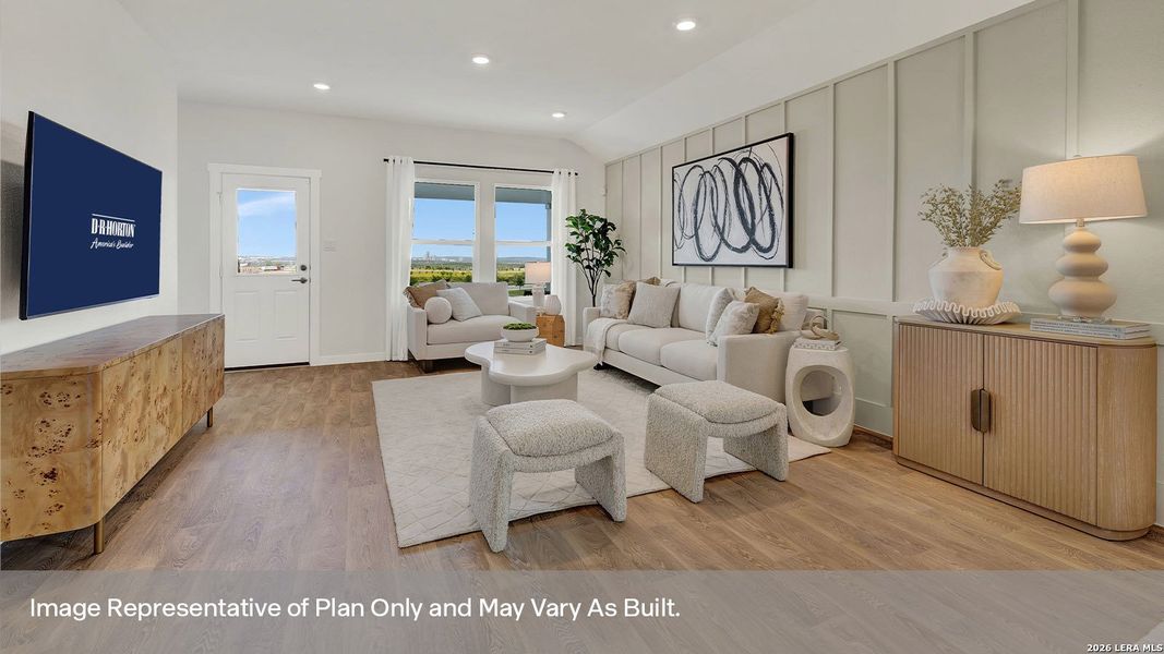 Furnished interior view inside a new home in Mayfair, New Braunfels (Image 28).