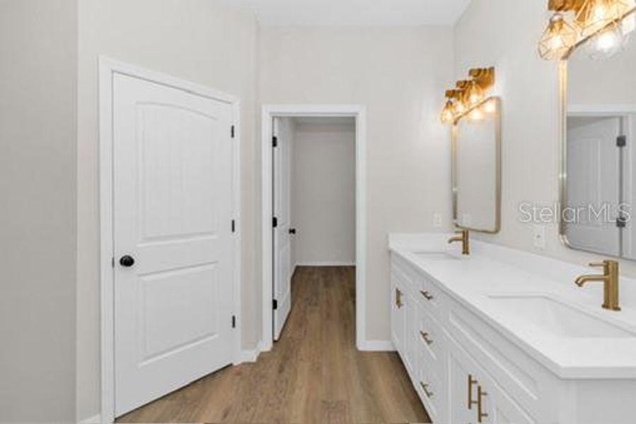 Furnished interior view inside a new home in , Deltona (Image 7).