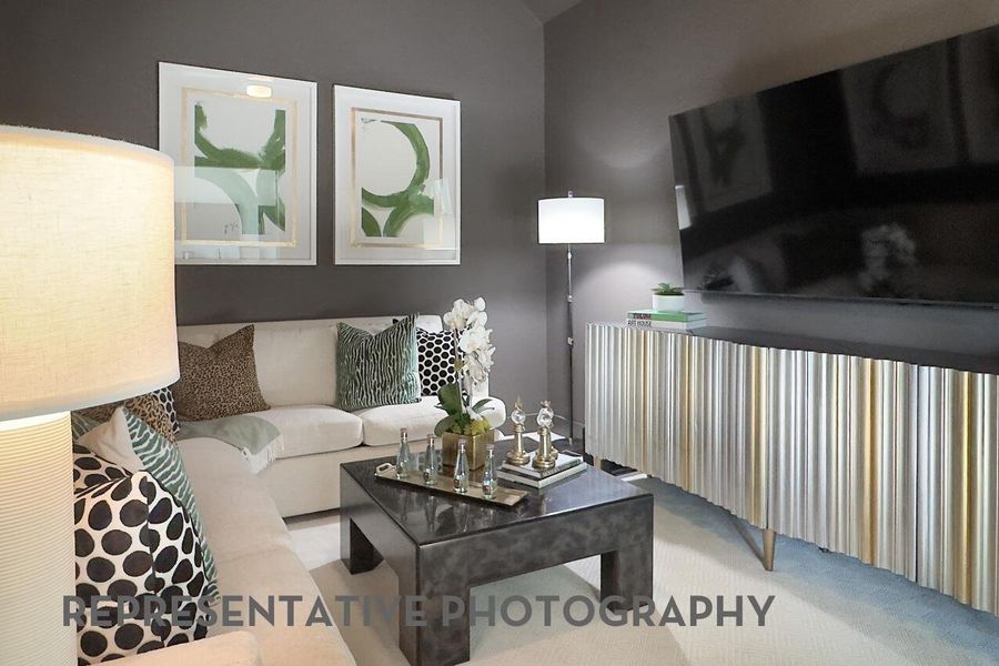 Furnished interior view inside a new home in Kresston 70s, Montgomery (Image 28).