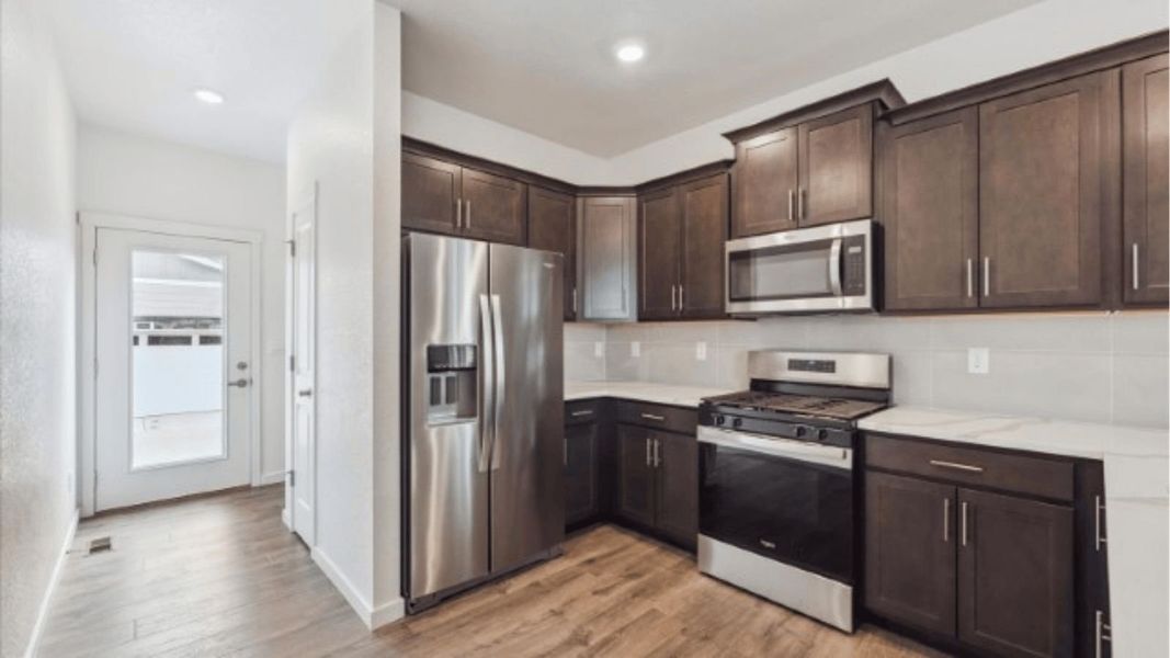 Representative furnished interior of a home built from the Elbert by D.R. Horton in Sky Ranch, Watkins (Image 5). Representative furnished interior of a home built from the Elbert by D.R. Horton in Sky Ranch, Watkins (Image 5).