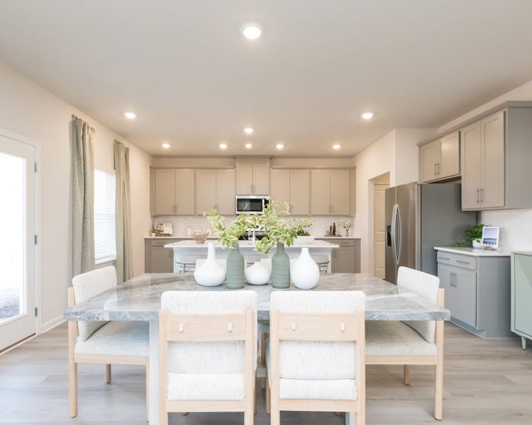 Furnished interior view inside a new home in Westmont Preserve, Powder Springs (Image 6). Furnished interior view inside a new home in Westmont Preserve, Powder Springs (Image 6).