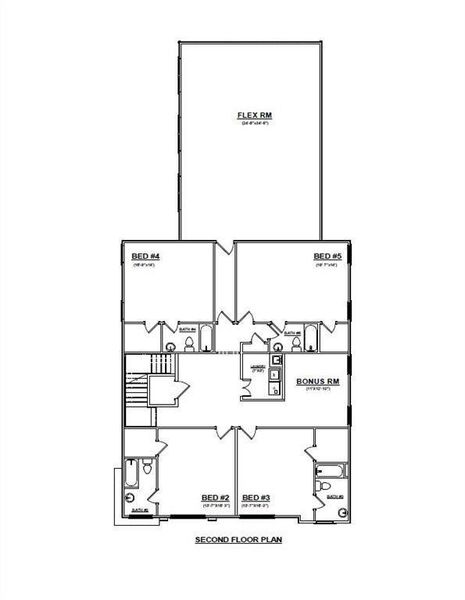 2D floor plan layout of this home in , Atlanta, GA (Image 3).