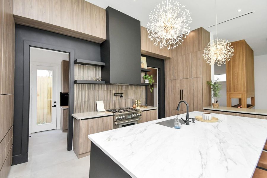 Furnished interior view inside a new home in , Houston (Image 36). Furnished interior view inside a new home in , Houston (Image 36).