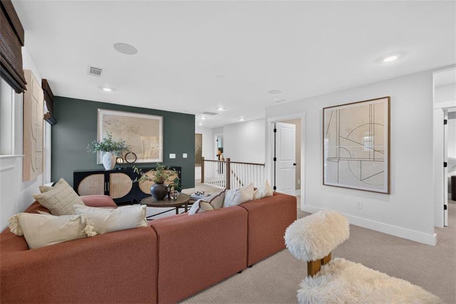 Furnished interior view inside a new home in Everhour, Newnan (Image 14).