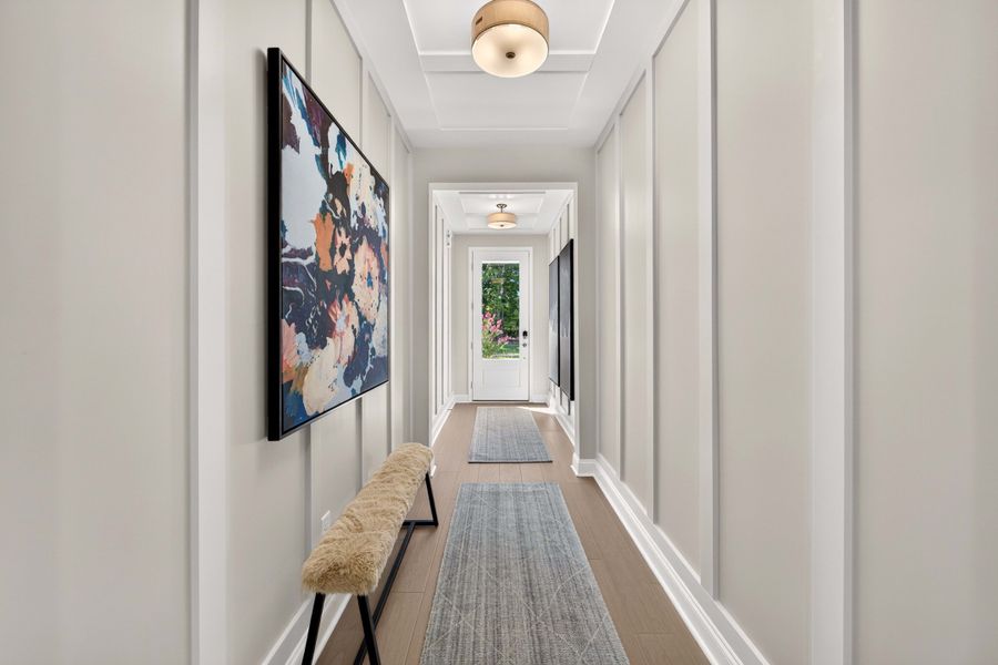 Furnished interior view inside a new home in Southbridge, Fort Mill (Image 4).