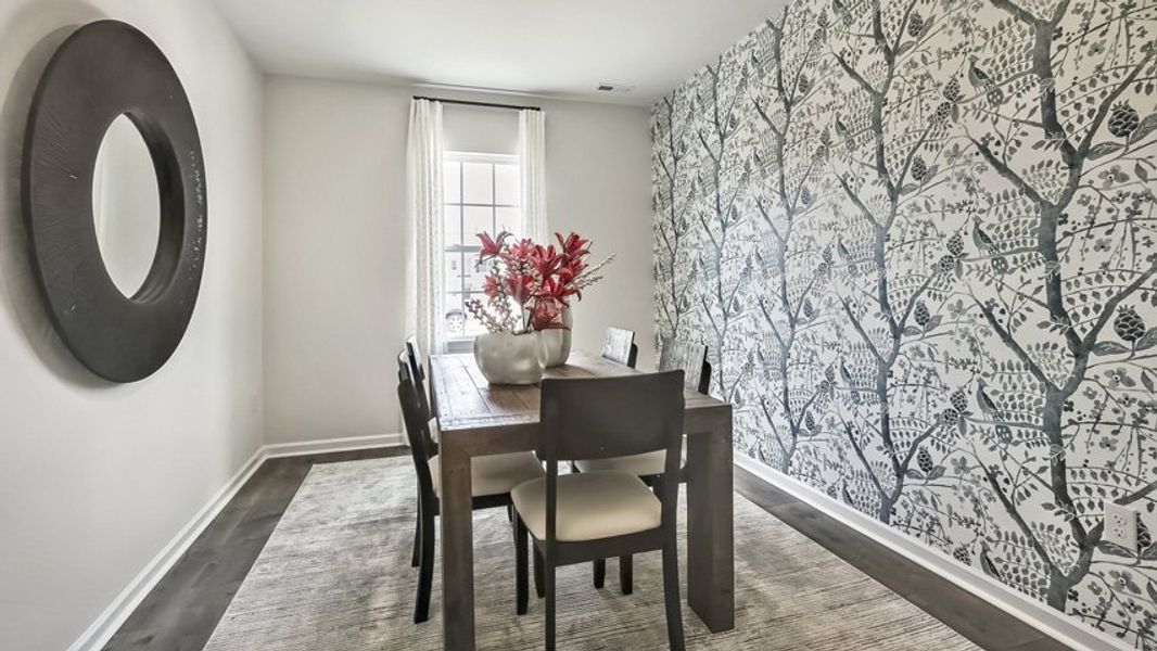 Representative furnished interior of a home built from the Wilmington by D.R. Horton in Honeycutt Oaks, Angier (Image 8). Representative furnished interior of a home built from the Wilmington by D.R. Horton in Honeycutt Oaks, Angier (Image 8).