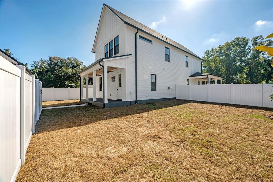 Exterior details and patio area of a home in , Tampa (Image 37). Exterior details and patio area of a home in , Tampa (Image 37).