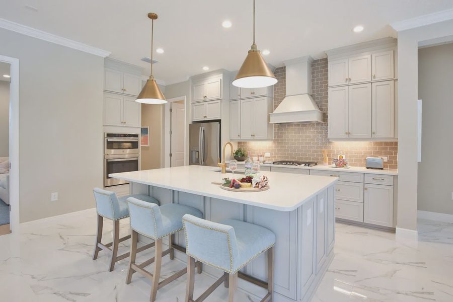 Furnished interior view inside a new home in Boca Royale Golf and Country Club at Wellen Park, Englewood (Image 13). Furnished interior view inside a new home in Boca Royale Golf and Country Club at Wellen Park, Englewood (Image 13).