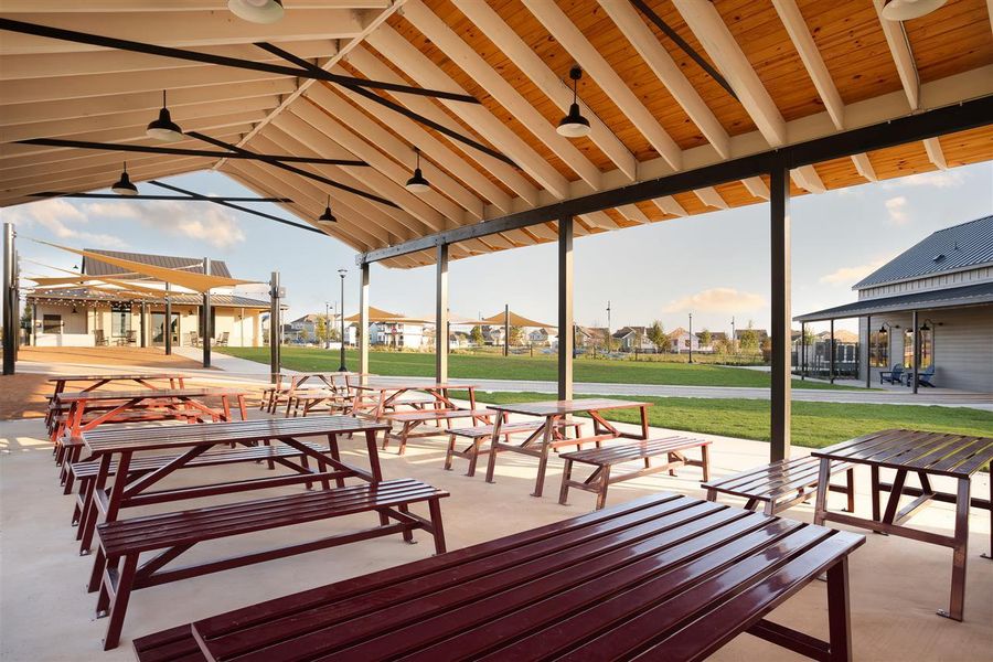 Surrounding community featuring a residential view and a lawn