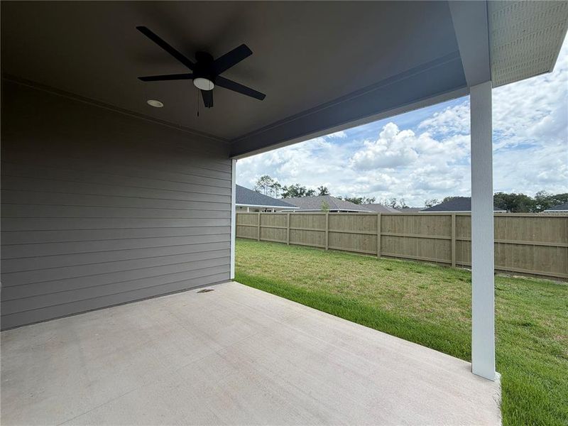 Exterior details and patio area of a home in , Newberry (Image 28). Exterior details and patio area of a home in , Newberry (Image 28).