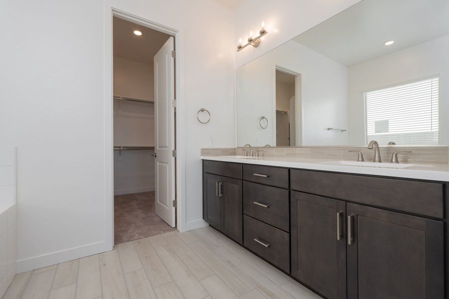 Furnished interior view inside a new home in Soleo, San Tan Valley (Image 6).