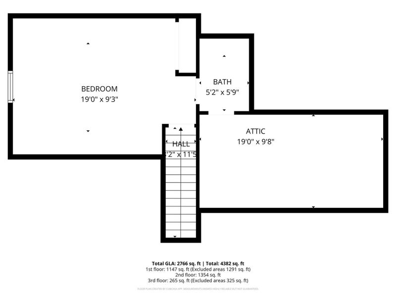 2D floor plan layout of this home in Dogwood Grove, Statesville, NC (Image 7).