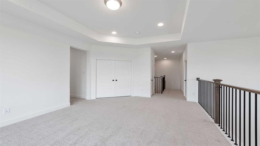 Spacious, unfurnished interior of a new home in The Lakes Of Somercrest 60', Midlothian (Image 22). Spacious, unfurnished interior of a new home in The Lakes Of Somercrest 60', Midlothian (Image 22).