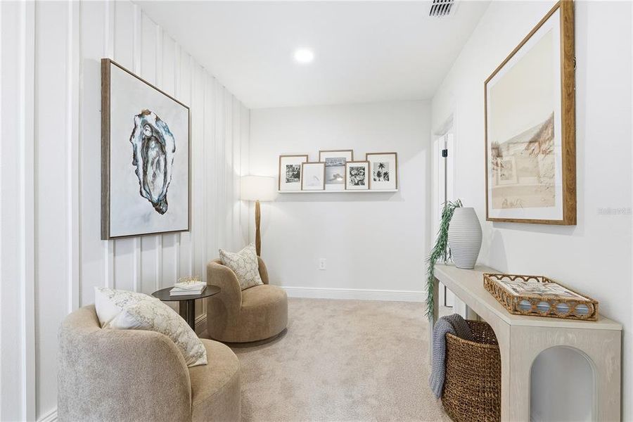 Furnished interior view inside a new home in Palmera at Wellen Park, Venice (Image 14).