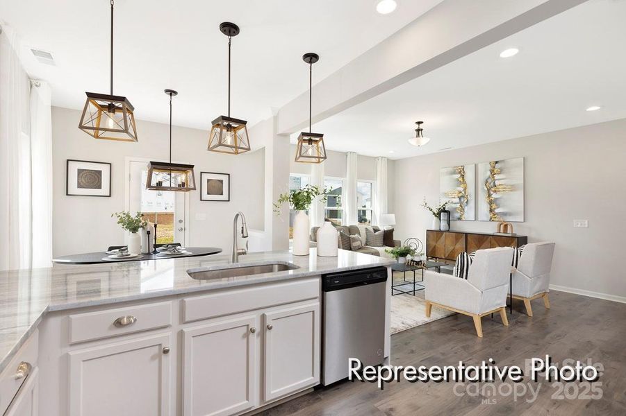 Furnished interior view inside a new home in Autumn Ridge, High Shoals (Image 5).