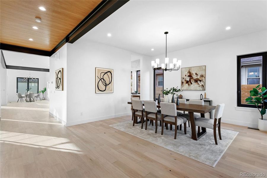 Furnished interior view inside a new home in , Denver (Image 11).