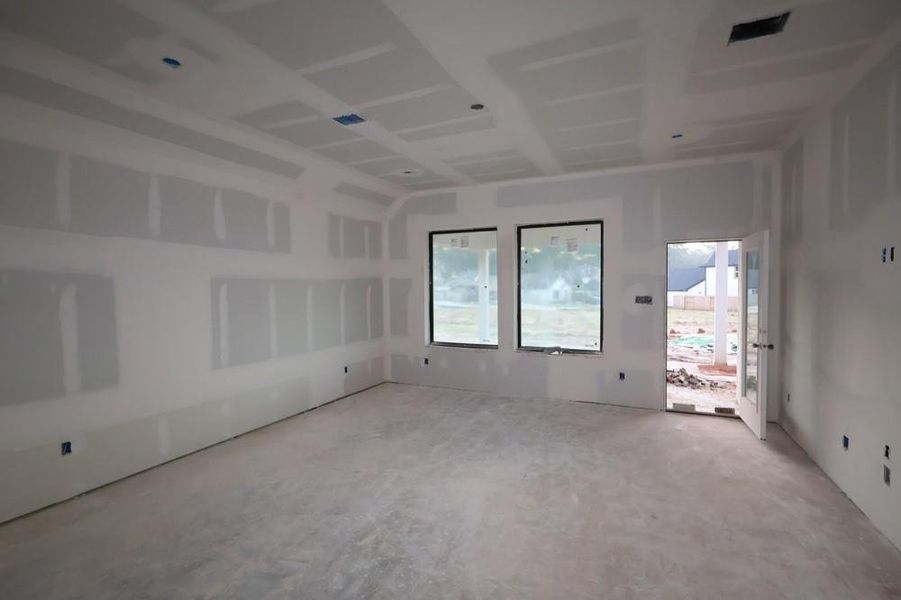 Spacious, unfurnished interior of a new home in Audubon 45' Homesites, Magnolia (Image 28). Spacious, unfurnished interior of a new home in Audubon 45' Homesites, Magnolia (Image 28).