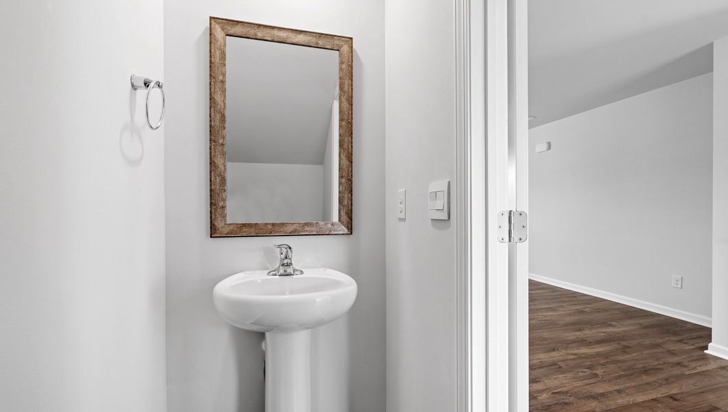 Furnished interior view inside a new home in Tyger Pines, Moore (Image 8).