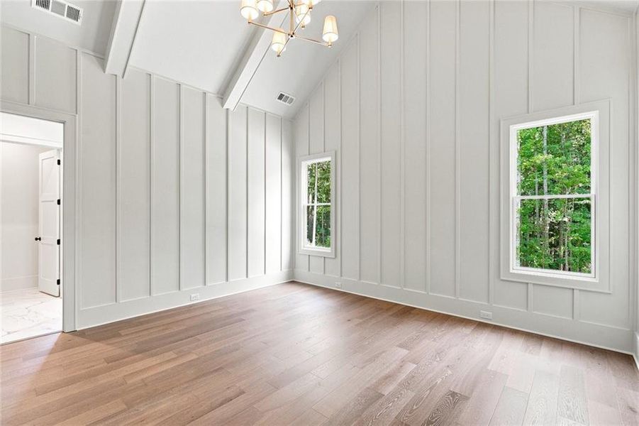 Spacious, unfurnished interior of a new home in , Canton (Image 67).