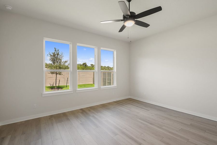 Spacious, unfurnished interior of a new home in Arbor Collection At Wolf Ranch, Georgetown (Image 32).