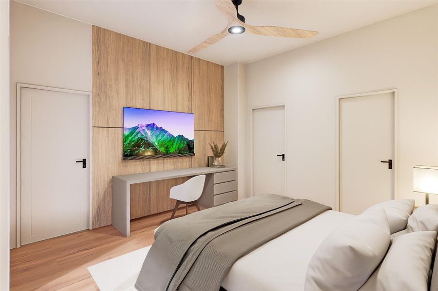 Another view of downstairs bedroom 1